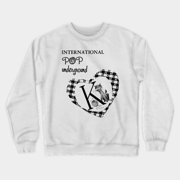 International Pop underground as worn by kurt cobain Crewneck Sweatshirt by VizRad